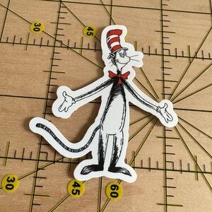 ❤️10/$10 STICKER SALE | 🆕 Dr. Suess Waterproof Vinyl Sticker